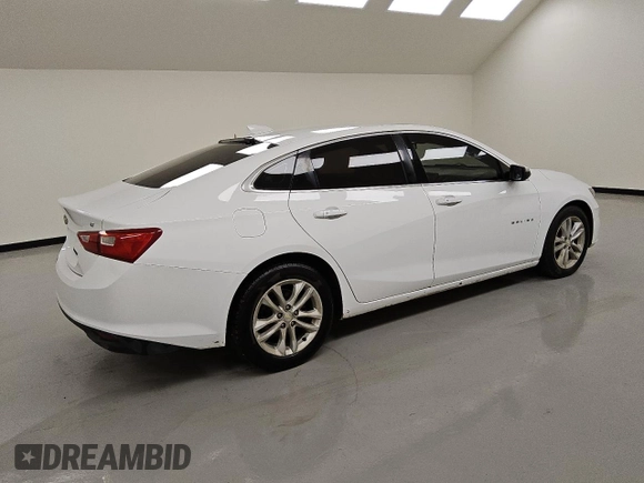2016 Chevrolet Malibu LT with VIN 1G1ZE5ST3GF306820, listed as a Copart auction lot 48862075 with 160,405 mi miles and Clean Title. Bid and sale history available at carsss.com. Image 3.
