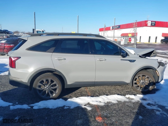 2023 Kia Sorento X-Line EX with VIN 5XYRHDLF8PG177598, listed as a IAAI auction lot 41289002 with 51,159 mi miles. Bid and sale history available at carsss.com. Image 13.