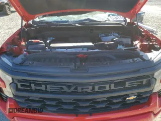 2024 Chevrolet Silverado 1500 Custom with VIN 1GCPABEK9RZ386105, listed as a Copart auction lot 45784925 with 6,080 mi miles and Salvage Title. Bid and sale history available at DreamBid. Image 13.