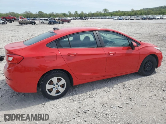 2018 Chevrolet Cruze LS with VIN 1G1BC5SM0J7193104, listed as a Copart auction lot 51976415 with 59,041 mi miles and Salvage Title. Bid and sale history available at DreamBid. Image 3.