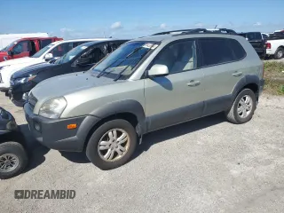 2008 Hyundai Tucson SE with VIN KM8JN12D88U895247, listed as a Copart auction lot 75433954 with 125,198 mi miles and Salvage Title. Bid and sale history available at carsss.com. Image 1.