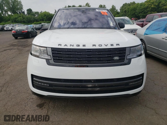 2023 Land Rover Range Rover SE with VIN SALKPBFU4PA075307, listed as a Copart auction lot 59936715 with 11,372 mi miles and Salvage title. Bid and sale history available at DreamBid. Image 5.