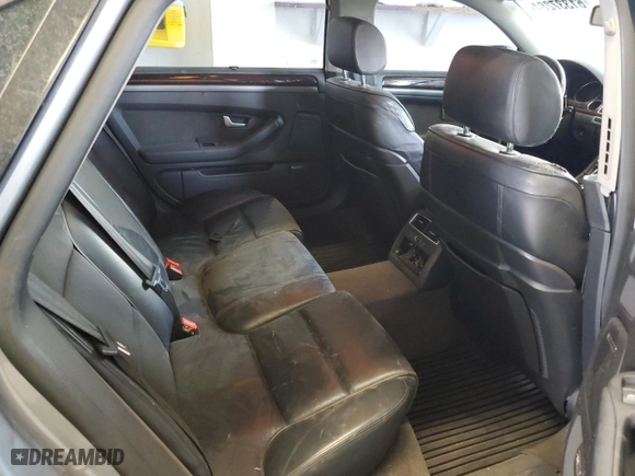 2005 Audi A8 L with VIN WAUML44EX5N012623, listed as a Copart auction lot 61337284 with 163,788 mi miles and Salvage Title. Bid and sale history available at carsss.com. Image 10.