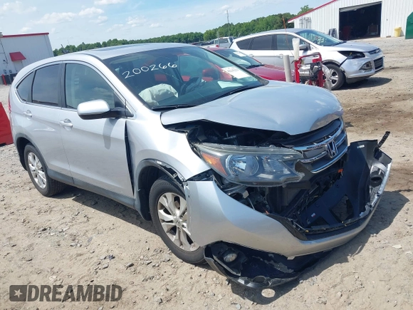 2014 Honda CR-V EX with VIN 5J6RM4H57EL109512, listed as a IAAI auction lot 42215113 with 109,545 mi miles and . Bid and sale history available at DreamBid. Image 1.