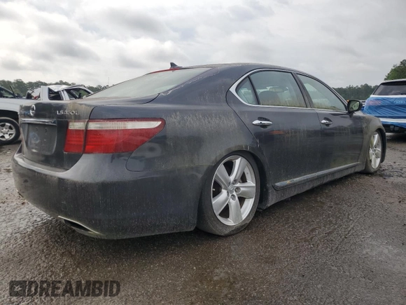 2007 Lexus LS 460 L with VIN JTHGL46F975015133, listed as a Copart auction lot 54196385 with 157,349 mi miles and Clean Title. Bid and sale history available at DreamBid. Image 3.