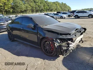 2020 Mercedes-Benz CLA 45 AMG with VIN W1K5J5DB6LN132320, listed as a Copart auction lot 75762514 with 44,839 mi miles and Salvage Title. Bid and sale history available at DreamBid. Image 4.