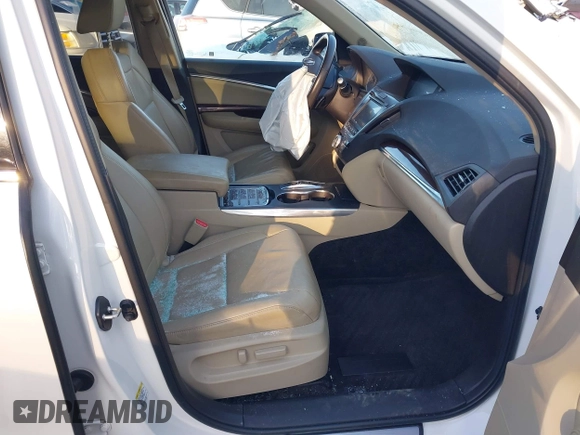 2016 Acura MDX with VIN 5FRYD3H23GB015536, listed as a IAAI auction lot 41424741 with 88,464 mi miles. Bid and sale history available at carsss.com. Image 5.