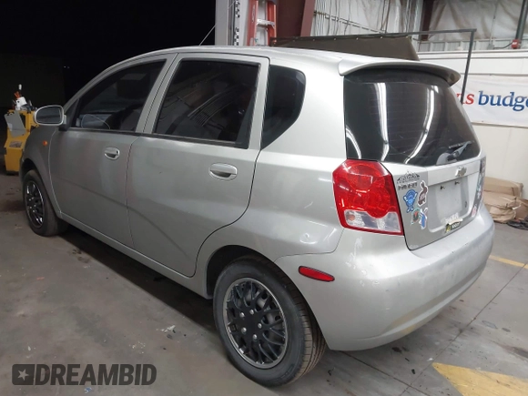 2004 Chevrolet Aveo with VIN KL1TD62624B169038, listed as a IAAI auction lot 41620372 with 101,258 mi miles and . Bid and sale history available at DreamBid. Image 3.