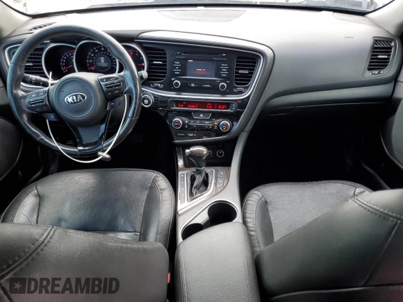 2015 Kia Optima EX с VIN 5XXGN4A71FG514109, выставлен на аукционе Copart как лот 60502465 с пробегом 190 945 миль миль и Списание • Salvage title. История ставок и продаж доступна на DreamBid. Изображение 8.