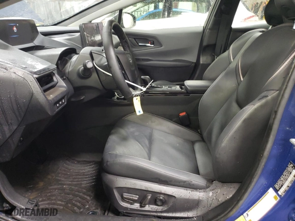 2023 Toyota Prius LE with VIN JTDADABU1P3006459, listed as a Copart auction lot 89402825 with 17,945 mi miles and Salvage Title. Bid and sale history available at carsss.com. Image 7.