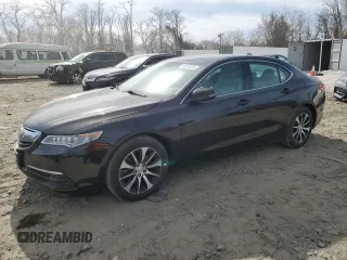 2015 Acura TLX with VIN 19UUB1F39FA027995, listed as a Copart auction lot 49620535 with 135,964 mi miles and Salvage Title. Bid and sale history available at carsss.com. Image 1.