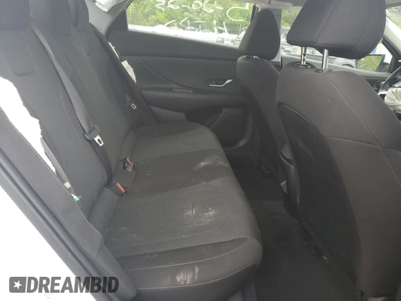 2024 Hyundai Elantra SE with VIN KMHLL4DG5RU810549, listed as a Copart auction lot 58178425 with 27,195 mi miles and Salvage title. Bid and sale history available at DreamBid. Image 10.