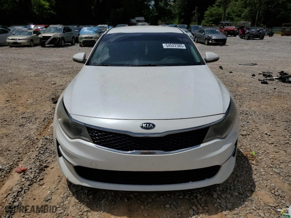 2016 Kia Optima LX with VIN KNAGT4L31G5072886, listed as a Copart auction lot 54522385 with 242,440 mi miles and Clean Title. Bid and sale history available at carsss.com. Image 5.