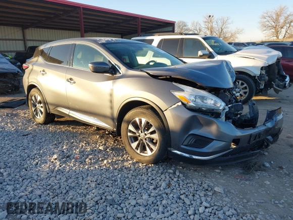 2017 Nissan Murano SL with VIN 5N1AZ2MHXHN185657, listed as a IAAI auction lot 41266313 with 137,559 mi miles and . Bid and sale history available at DreamBid. Image 1.