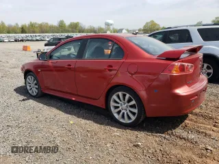 2009 Mitsubishi Lancer with VIN JA3AU86W09U034186, listed as a Copart auction lot 54118385 with 113,346 mi miles and Salvage Title. Bid and sale history available at DreamBid. Image 2.