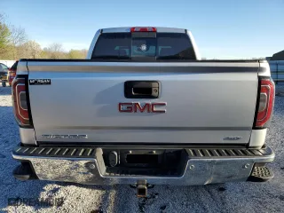 2018 GMC Sierra 1500 SLT with VIN 3GTU2NEC8JG167327, listed as a Copart auction lot 50223545 with 121,195 mi miles and Salvage Title. Bid and sale history available at carsss.com. Image 6.