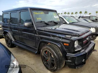 2017 Mercedes-Benz G-Class AMG G 63 with VIN WDCYC7DFXHX276880, listed as a Copart auction lot 74873394 with 91,955 mi miles and Salvage Title. Bid and sale history available at carsss.com. Image 4.