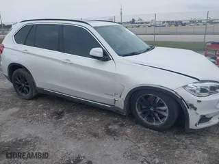 2015 BMW X5 sDrive35i with VIN 5UXKR2C53F0H37625, listed as a IAAI auction lot 41381467 with 110,524 mi miles. Bid and sale history available at carsss.com. Image 1.