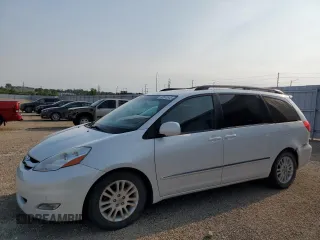 2008 Toyota Sienna XLE with VIN 5TDZK22C98S177112, listed as a Copart auction lot 58806545 with 157,095 mi miles and Salvage title. Bid and sale history available at DreamBid. Image 1.