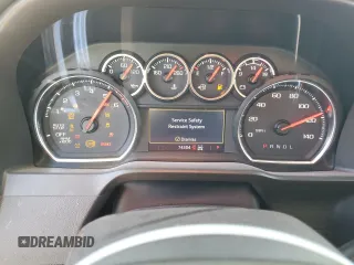 2020 Chevrolet Silverado 1500 LTZ with VIN 3GCUYGED1LG331510, listed as a Copart auction lot 45691385 with 74,304 mi miles and Salvage Title. Bid and sale history available at DreamBid. Image 9.