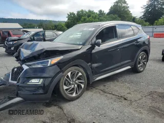 2021 Hyundai Tucson Sport with VIN KM8J3CALXMU316764, listed as a Copart auction lot 64888115 with 8,275 mi miles and Salvage title. Bid and sale history available at DreamBid. Image 1.