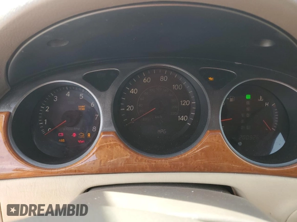 2005 Lexus ES 350 с VIN JTHBA30G155105336, выставлен на аукционе Copart как лот 45308845 с пробегом 200 926 миль миль и Списание • Salvage title. История ставок и продаж доступна на DreamBid. Изображение 9.