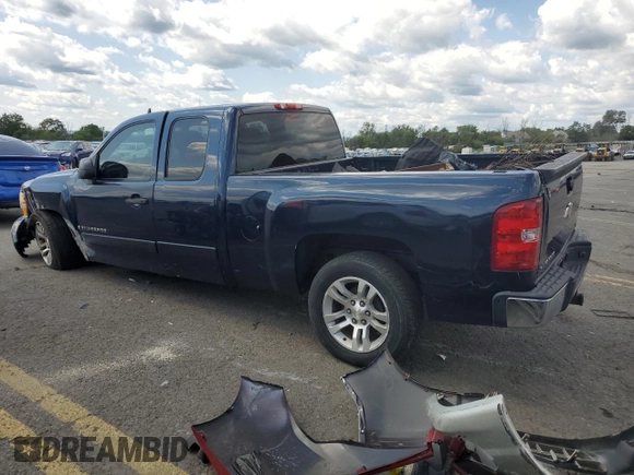 2007 Chevrolet Silverado 1500 LTZ with VIN 2GCEC19J971731507, listed as a Copart auction lot 68682554 with 0 mi miles and Salvage Title. Bid and sale history available at carsss.com. Image 2.