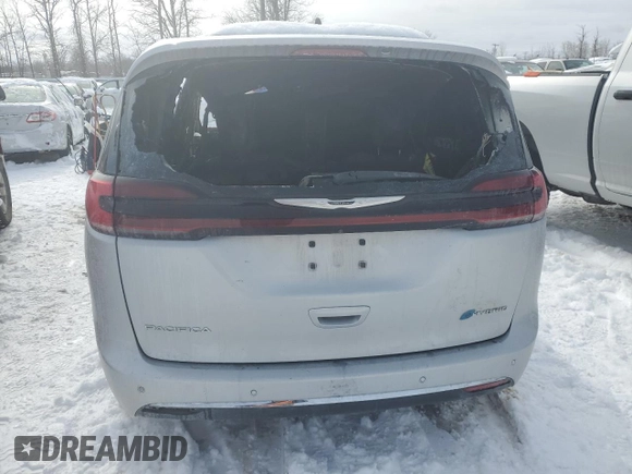 2024 Chrysler Pacifica Hybrid Select z VIN 2C4RC1S72RR147387, wystawiony jako Copart lot #44751815 z przebiegiem Nie podano mil oraz Szkody całkowita. Historia ofert i sprzedaży dostępna na DreamBid. Obrazek 6.