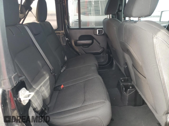 2021 Jeep Wrangler Unlimited Sport with VIN 1C4HJXDG5MW509925, listed as a Copart auction lot 56345885 with 25,549 mi miles and Salvage title. Bid and sale history available at DreamBid. Image 11.