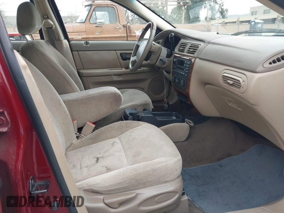 2005 Mercury Sable LS with VIN 1MEHM55S75A614882, listed as a IAAI auction lot 41845775 with 206,202 mi miles and . Bid and sale history available at DreamBid. Image 5.