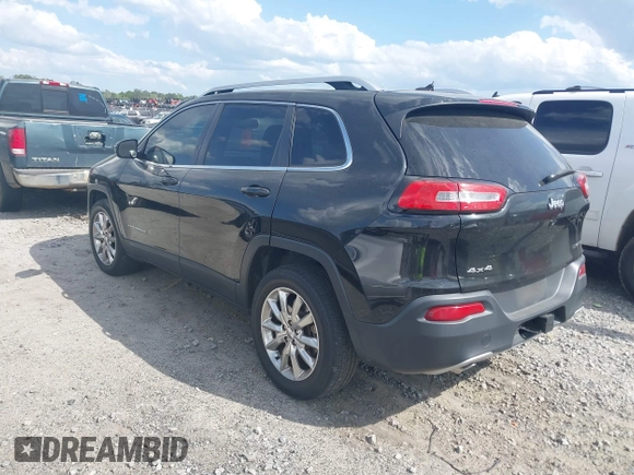 2014 Jeep Cherokee Limited with VIN 1C4PJMDS0EW240720, listed as a IAAI auction lot 41978131 with 114,560 mi miles. Bid and sale history available at carsss.com. Image 3.