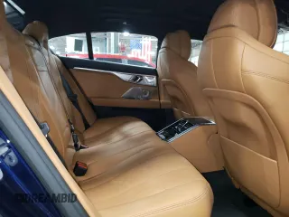 2024 BMW 8 Series M850i with VIN WBAGV8C07RCR46776, listed as a Copart auction lot 80021814 with 3,772 mi miles and Salvage Title. Bid and sale history available at carsss.com. Image 10.