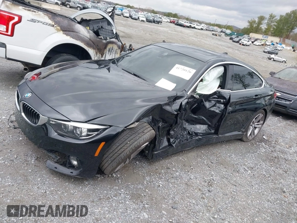 2019 BMW 4 Series 440i with VIN WBA4J5C53KBM65265, listed as a IAAI auction lot 41720126 with 73,365 mi miles and . Bid and sale history available at DreamBid. Image 16.