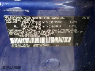 2015 Toyota RAV4 Limited with VIN 2T3DFREV5FW376853, listed as a Copart auction lot 51642615 with 97,282 mi miles and Salvage Title. Bid and sale history available at carsss.com. Image 15.