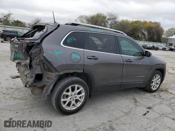 2018 Jeep Cherokee Latitude Plus with VIN 1C4PJLLB4JD590255, listed as a Copart auction lot 41496575 with 74,224 mi miles and Salvage Title. Bid and sale history available at carsss.com. Image 3.