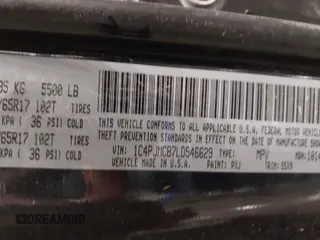 2020 Jeep Cherokee Latitude z VIN 1C4PJMCB7LD546629, wystawiony jako IAAI lot #41823908 z przebiegiem 24 897 mil mil oraz . Historia ofert i sprzedaży dostępna na DreamBid. Obrazek 9.