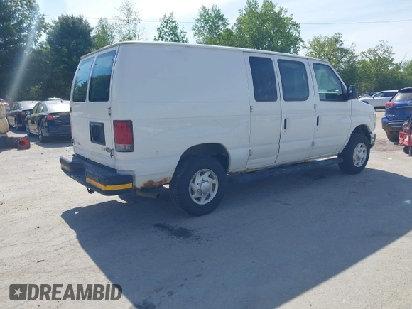 2014 Ford Econoline Cargo Commercial with VIN 1FTNE2EW2EDA18970, listed as a IAAI auction lot 42375174 with 174,022 mi miles and . Bid and sale history available at DreamBid. Image 4.