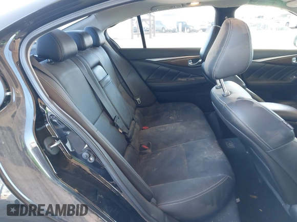 2014 Infiniti Q50 Premium with VIN JN1BV7AP9EM688811, listed as a IAAI auction lot 41483058 with 95,204 mi miles and . Bid and sale history available at DreamBid. Image 8.