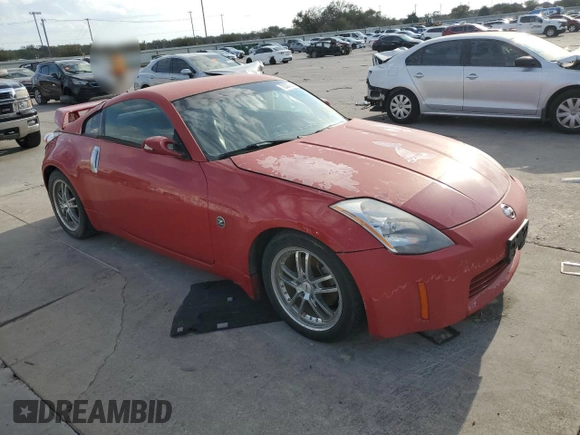 2005 Nissan 350Z Touring with VIN JN1AZ34EX5M653794, listed as a Copart auction lot 78330764 with 170,308 mi miles and Clean Title. Bid and sale history available at DreamBid. Image 4.