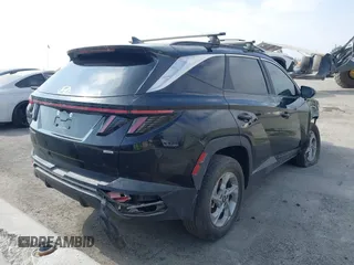 2022 Hyundai Tucson SEL with VIN 5NMJBCAEXNH037882, listed as a IAAI auction lot 38153962 with 35,302 mi miles. Bid and sale history available at carsss.com. Image 4.