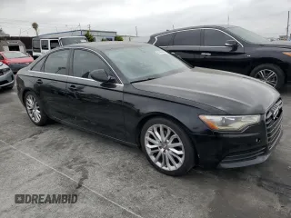 2012 Audi A6 Premium Plus with VIN WAUDFAFC9CN174953, listed as a Copart auction lot 61963495 with 166,544 mi miles and Clean title. Bid and sale history available at DreamBid. Image 4.