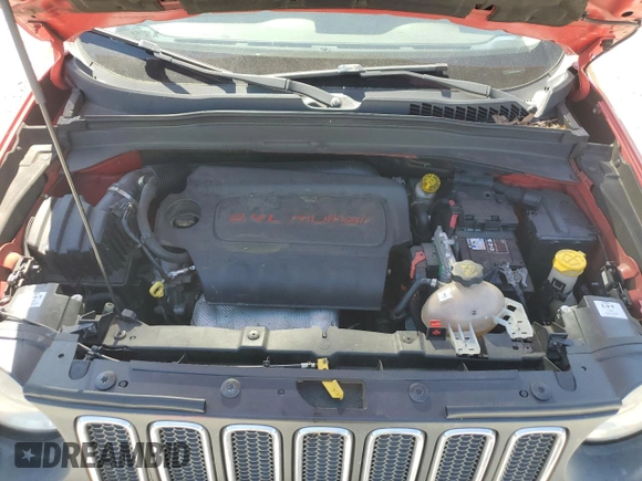 2016 Jeep Renegade Latitude z VIN ZACCJABT4GPC49204, wystawiony jako Copart lot #53320035 z przebiegiem 142 521 mil mil oraz Szkoda całkowita • Salvage title. Historia ofert i sprzedaży dostępna na DreamBid. Obrazek 12.