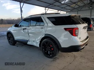 2024 Ford Explorer ST with VIN 1FM5K8GC1RGA32437, listed as a Copart auction lot 87747875 with 5,565 mi miles and Salvage Title. Bid and sale history available at carsss.com. Image 2.