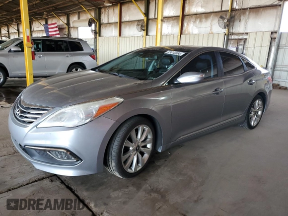 2016 Hyundai Azera Limited with VIN KMHFH4JG0GA529633, listed as a Copart auction lot 55610065 with 130,827 mi miles and Clean title. Bid and sale history available at DreamBid. Image 1.