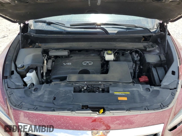 2020 Infiniti QX60 Luxe with VIN 5N1DL0MM5LC501051, listed as a Copart auction lot 61368415 with 91,558 mi miles and Salvage title. Bid and sale history available at DreamBid. Image 12.