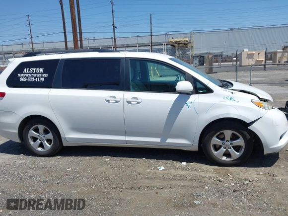 2011 Toyota Sienna LE AAS with VIN 5TDKK3DC3BS164612, listed as a IAAI auction lot 42302123 with 165,941 mi miles and . Bid and sale history available at DreamBid. Image 13.