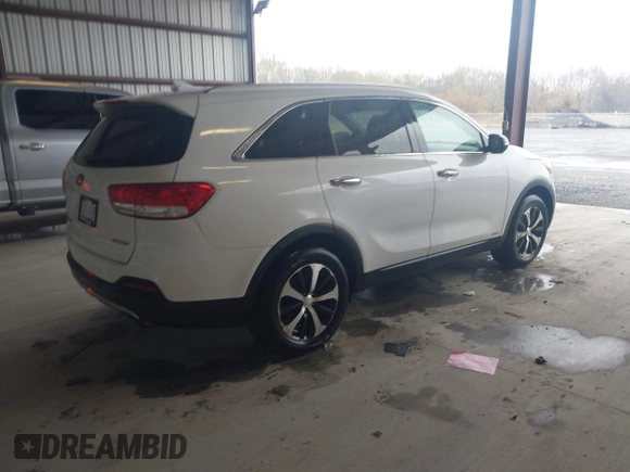 2017 Kia Sorento EX with VIN 5XYPHDA12HG278345, listed as a IAAI auction lot 42024881 with 119,502 mi miles and . Bid and sale history available at carsss.com. Image 4.