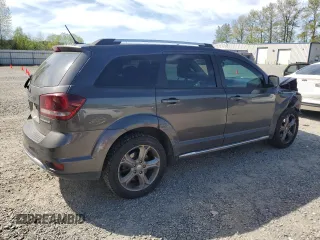 2017 Dodge Journey Crossroad Plus z VIN 3C4PDDGG6HT567454, wystawiony jako Copart lot #53249225 z przebiegiem 189 647 mil mil oraz Szkoda całkowita • Salvage title. Historia ofert i sprzedaży dostępna na DreamBid. Obrazek 3.
