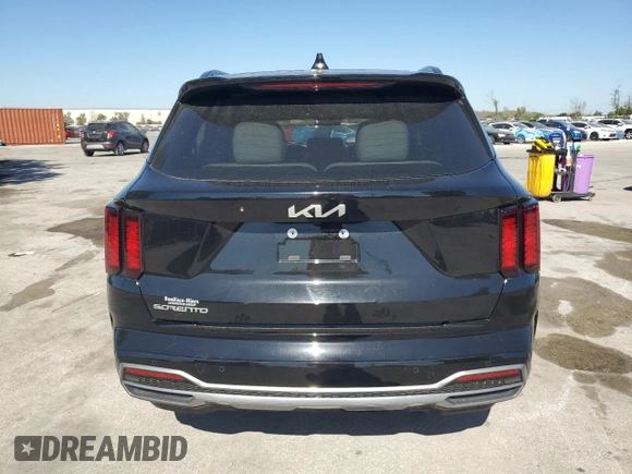 2023 Kia Sorento S with VIN 5XYRL4LC4PG242564, listed as a Copart auction lot 48753475 with 32,874 mi miles and Salvage Title. Bid and sale history available at DreamBid. Image 6.
