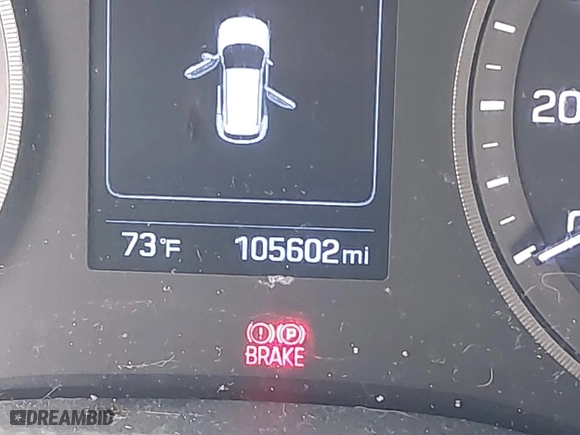 2017 Hyundai Tucson SE Plus with VIN KM8J33A49HU584557, listed as a IAAI auction lot 41853951 with 105,602 mi miles. Bid and sale history available at carsss.com. Image 15.